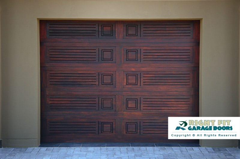 Rightfit Garage Doors Wooden, How Much Does A Wooden Garage Door Cost