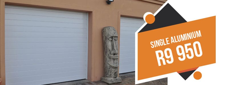 aluminium garage door prices